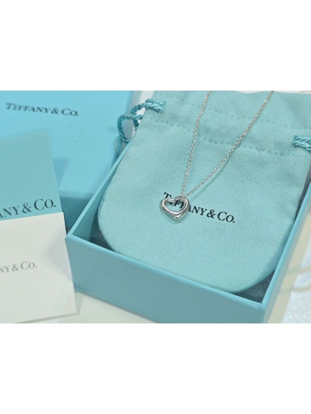 Tiffany & Co Open Heart Pendant 11